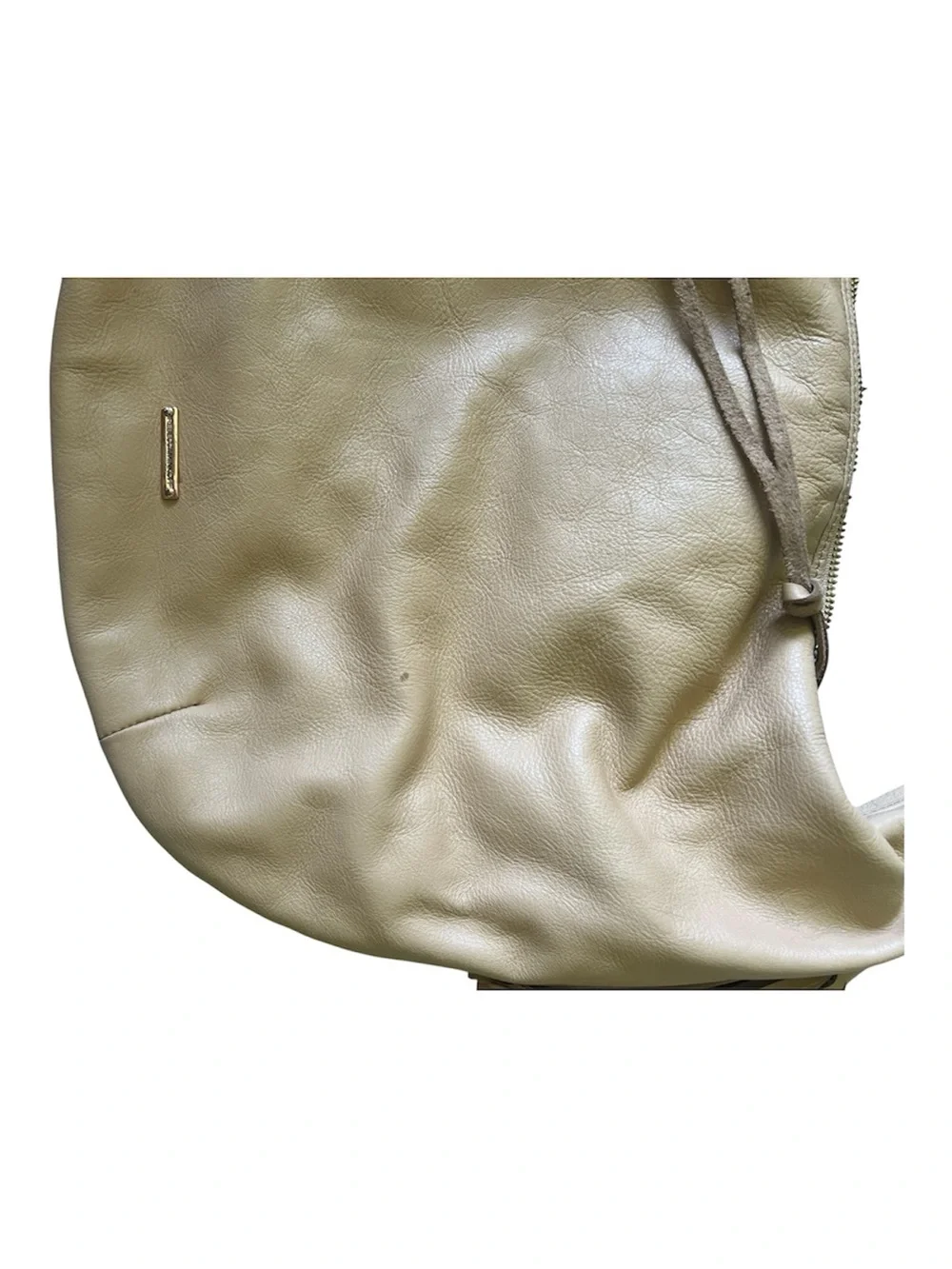 Rebecca Minkoff Tan Leather Bailey Tassel Hobo Bag